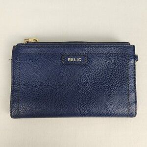 RELIC Blue Vegan Leather Wallet